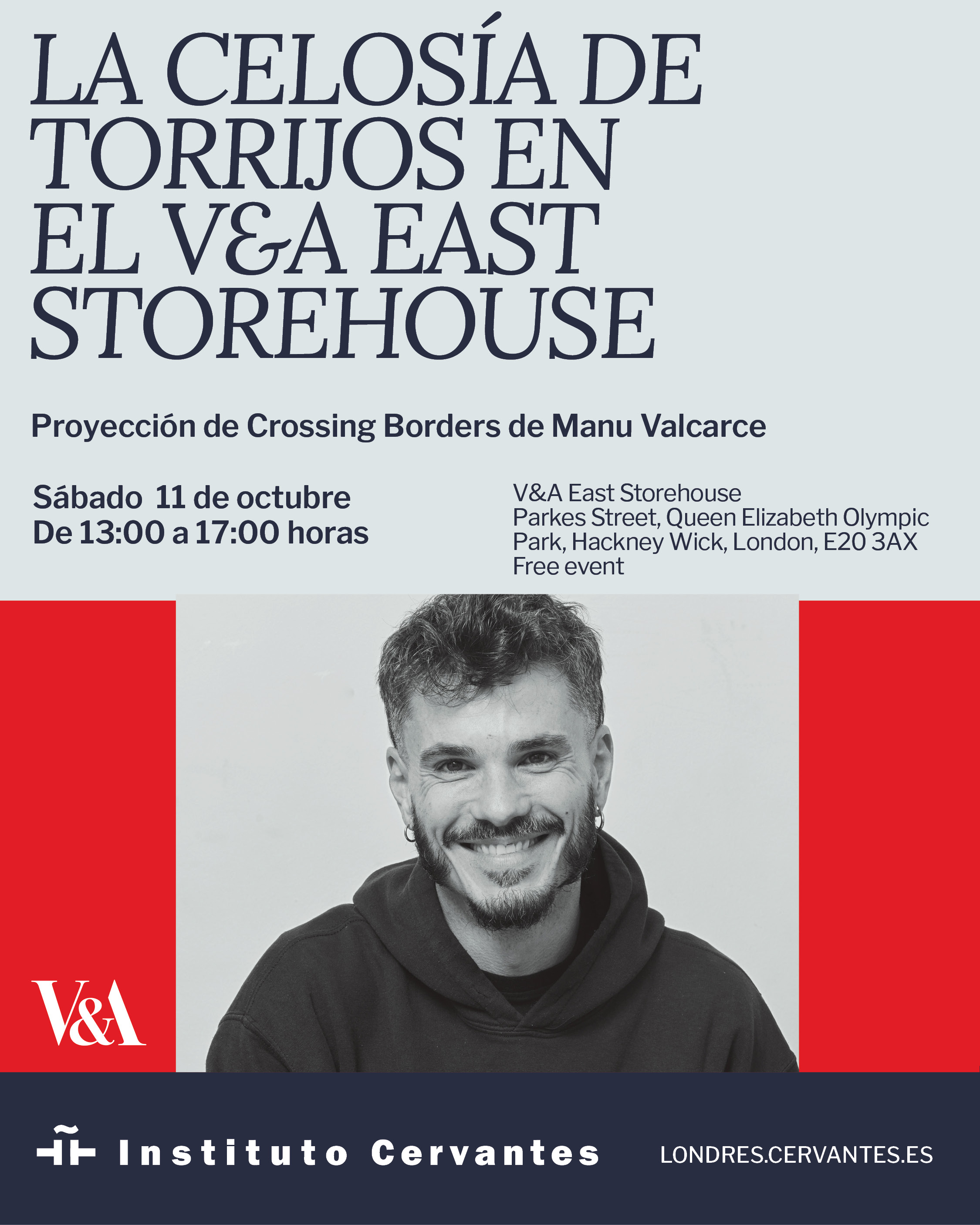 Proyección de Crossing borders de Manu Valcarce