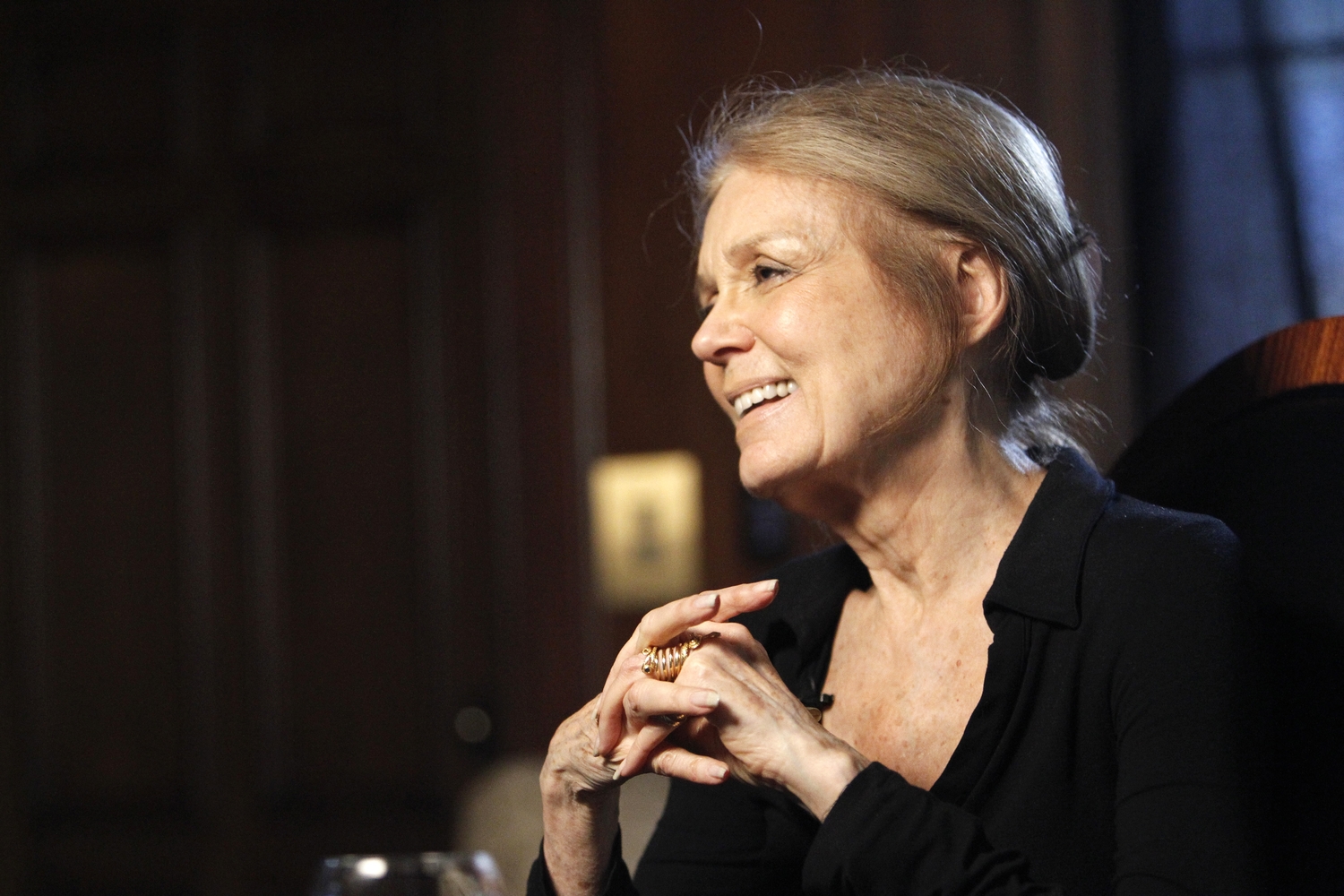 A conversation between  Gloria Steinem &  Rebeca Carroll