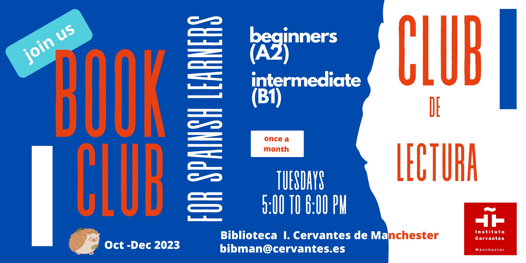 Club de lectura para estudiantes de español