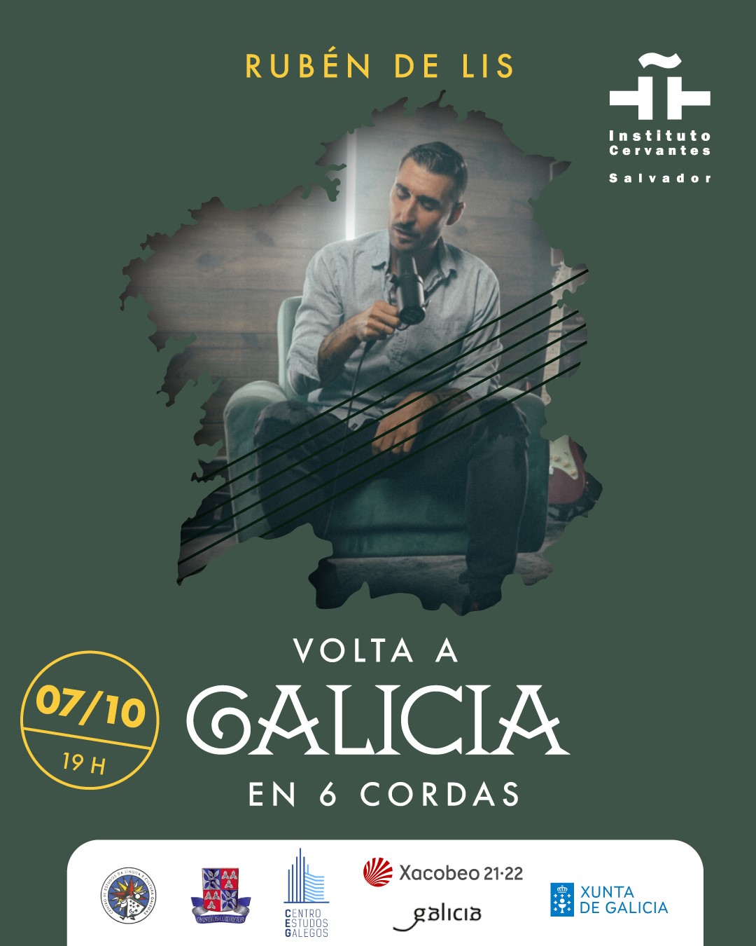 Rubén de Lis: Volta a Galicia en 6 cordas