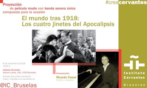 Los cuatro jinetes del Apocalipsis con nuevo acompañamiento musical