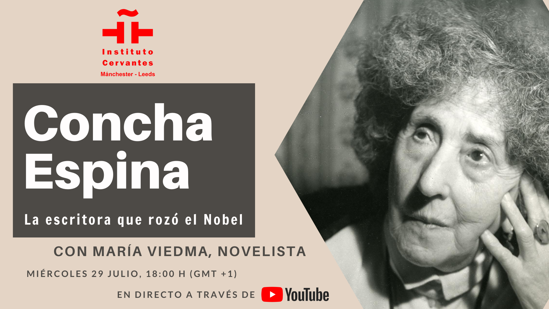 Concha Espina, la escritora que rozó el Nobel