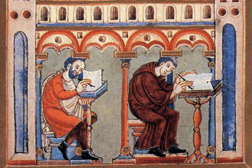 El Scriptorium medieval en San Millán de la Cogolla