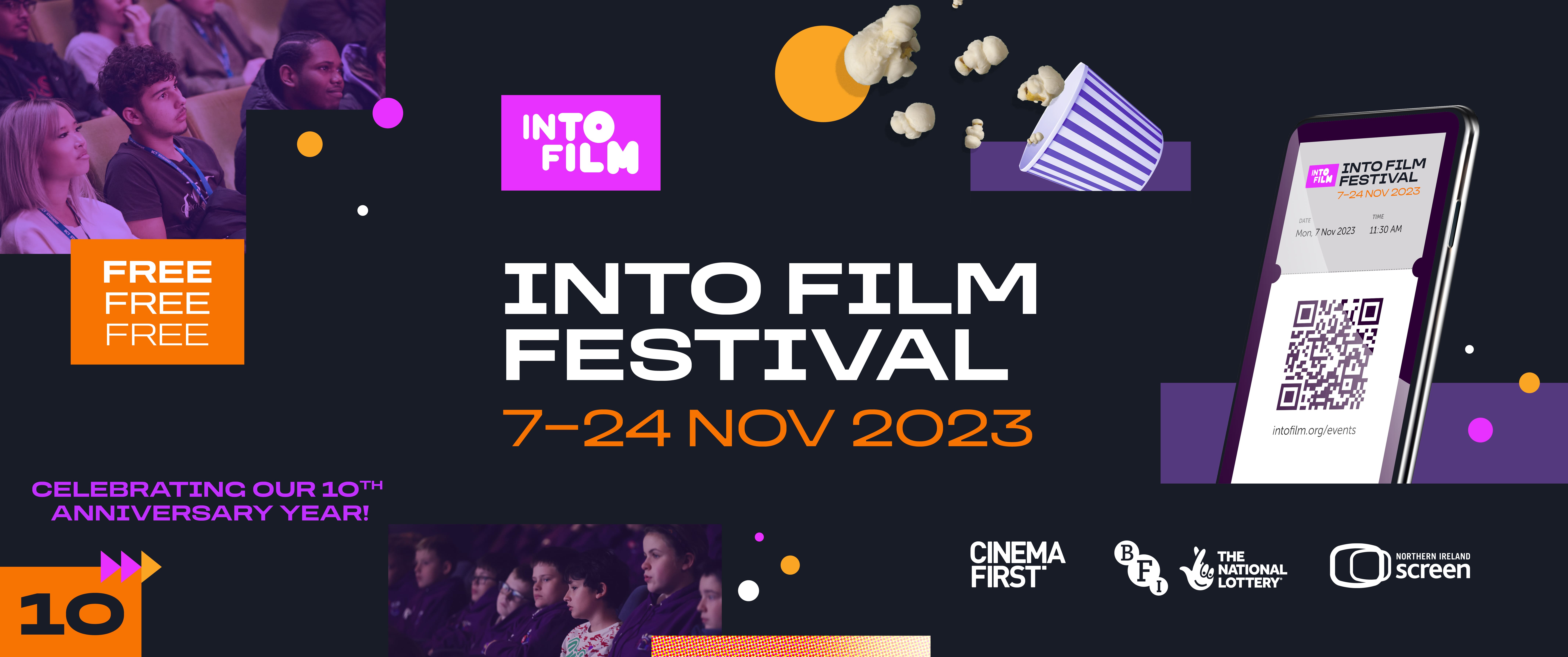 Into Film 2023 Festival. Autumn screenings