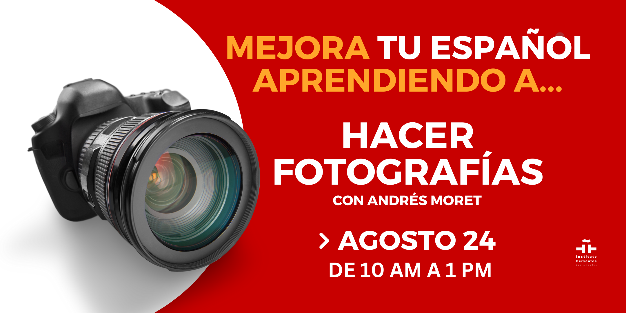 Hacer fotografías con Andrés Moret