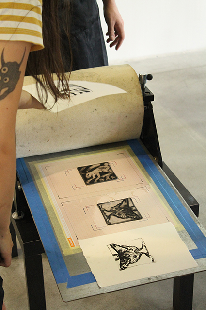 Introducción a la estampa tradicional: punta seca