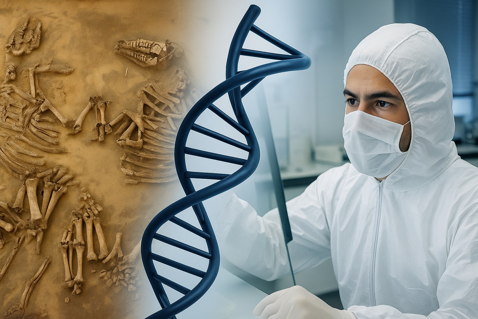 Desenterrando genomas: reescribiendo la historia con ADN antiguo