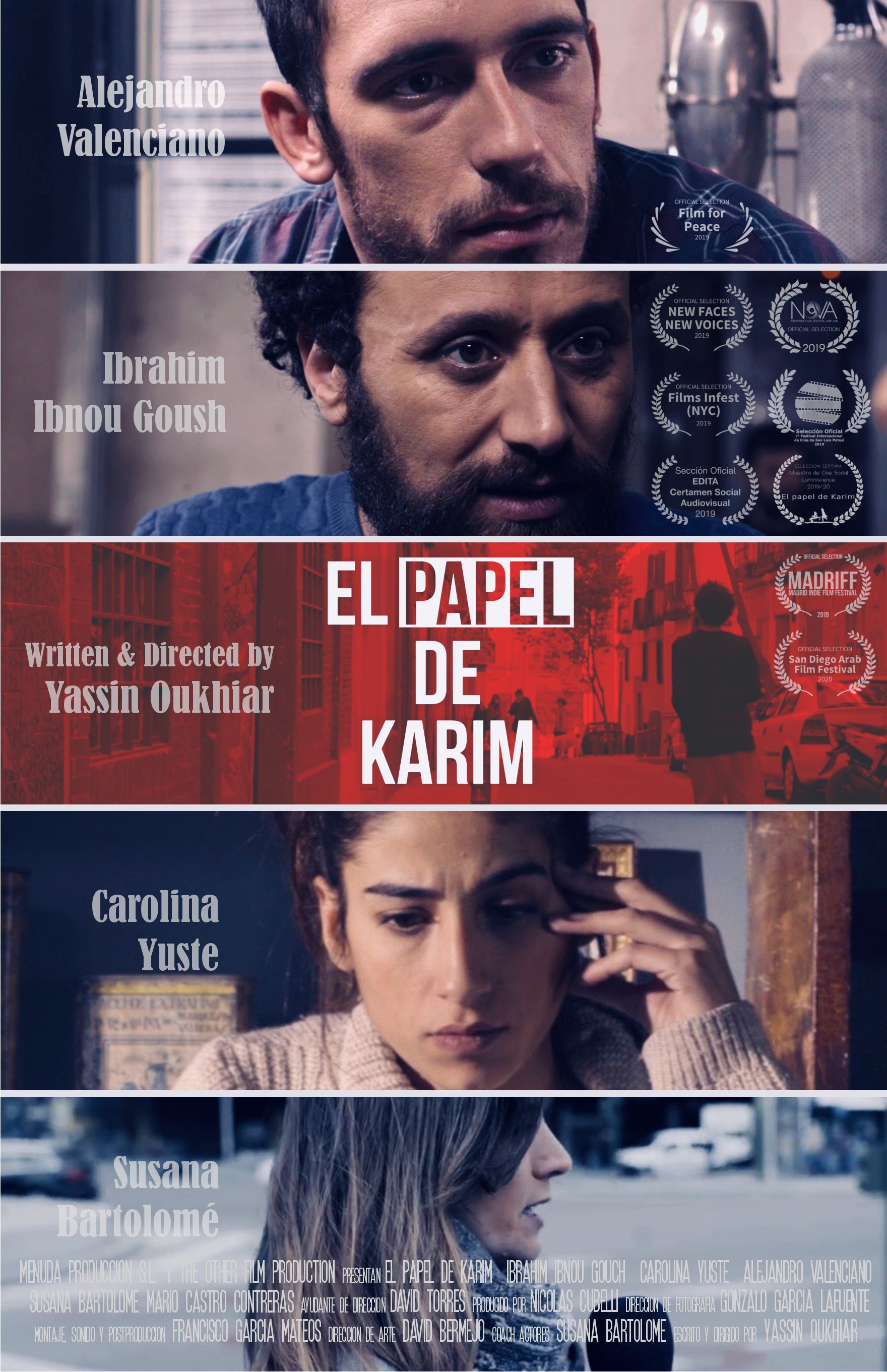 El papel de Karim, de Yassin Oukhiar