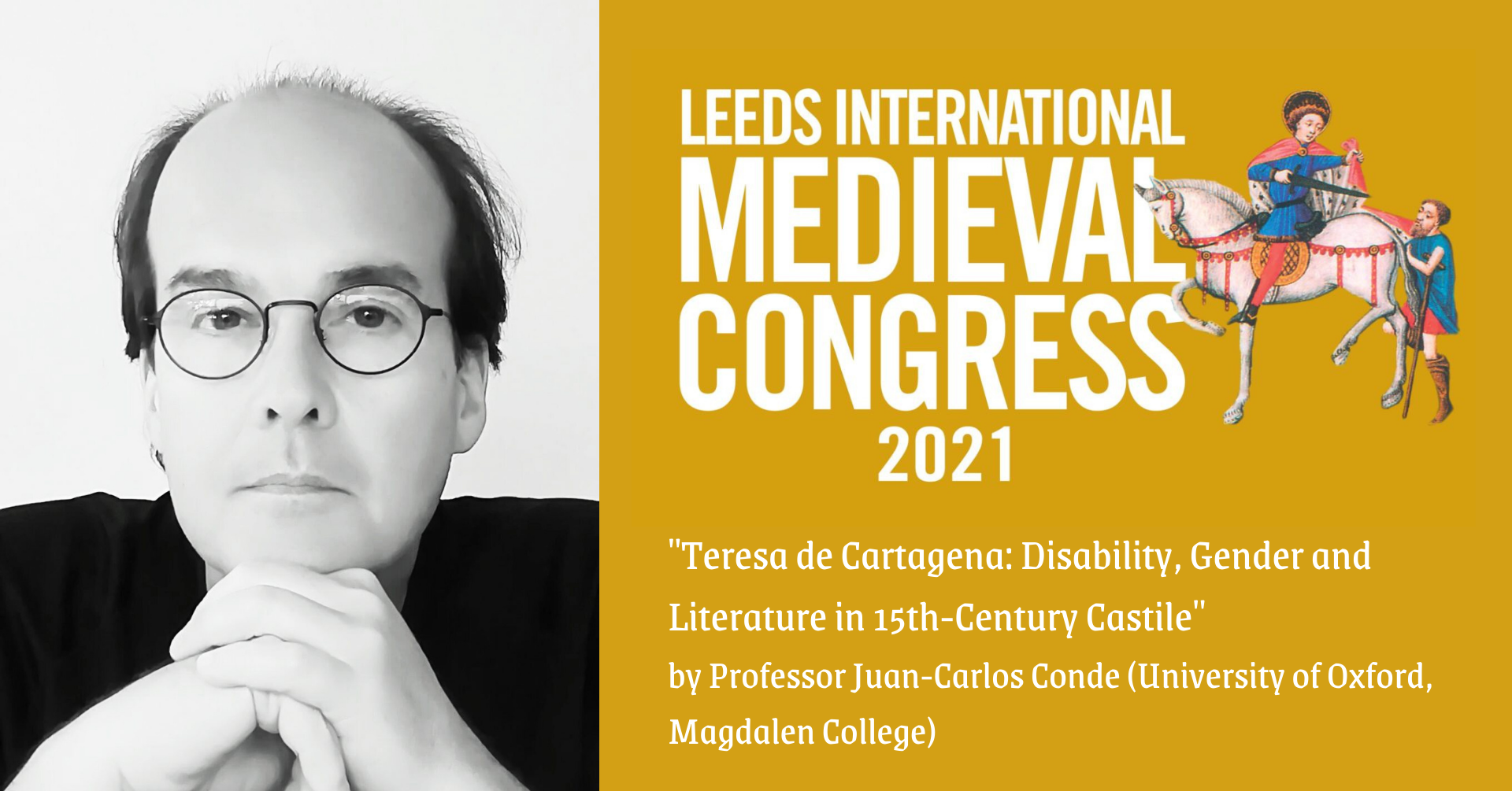 Discapacidad, género y literatura en la Castilla del siglo XV: el yo interseccional de Teresa de Cartagena, por Juan Carlos Conde