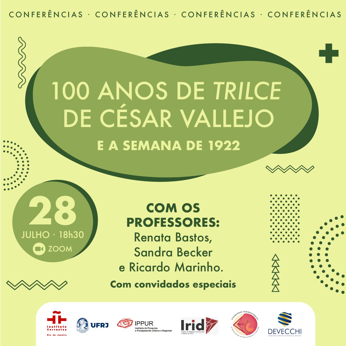 100 anos de «Trilce», de César Vallejo, e a Semana de 1922
