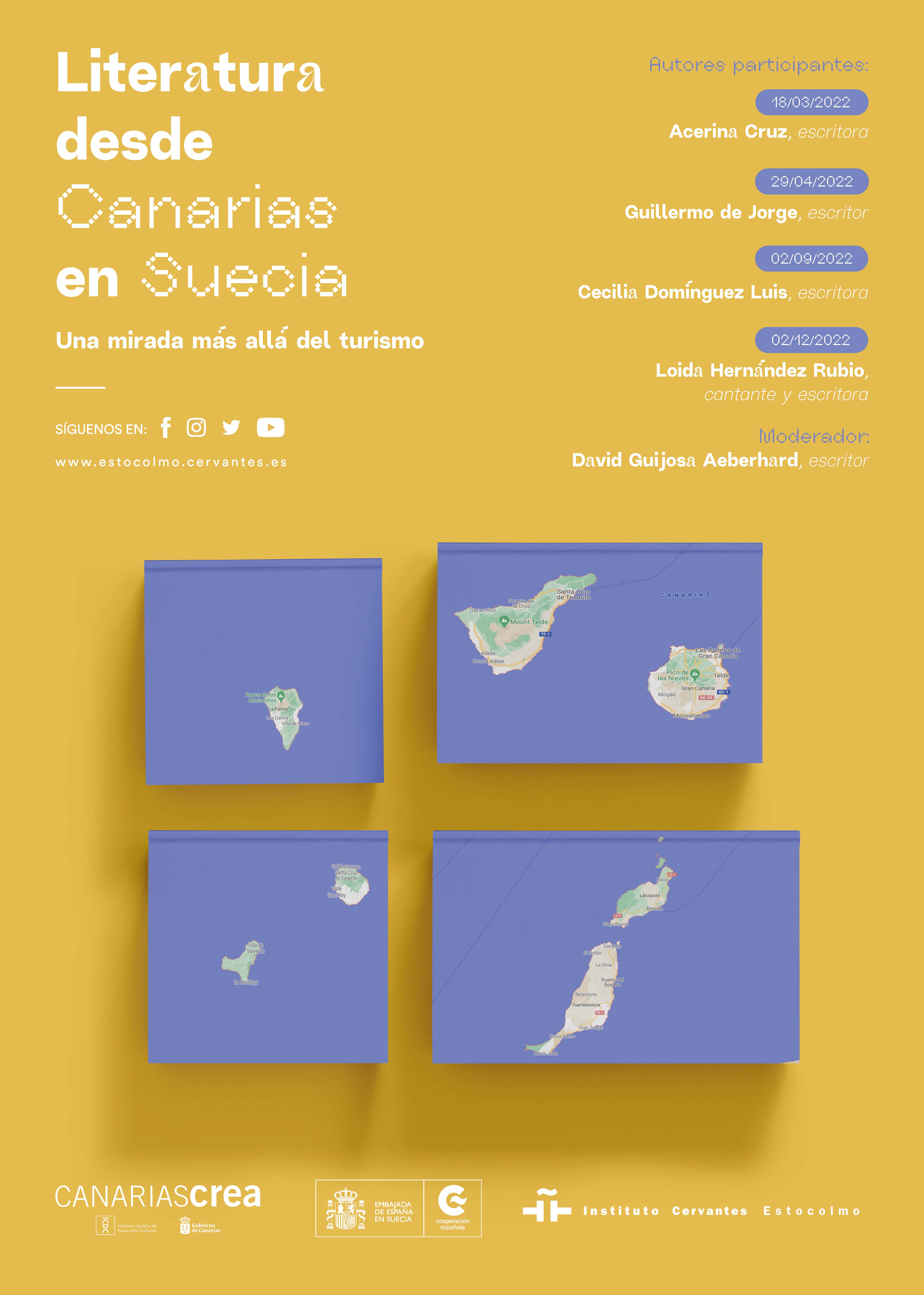 Serie Litteratur från Kanarieöarna i Sverige, en blick bortom turismen 