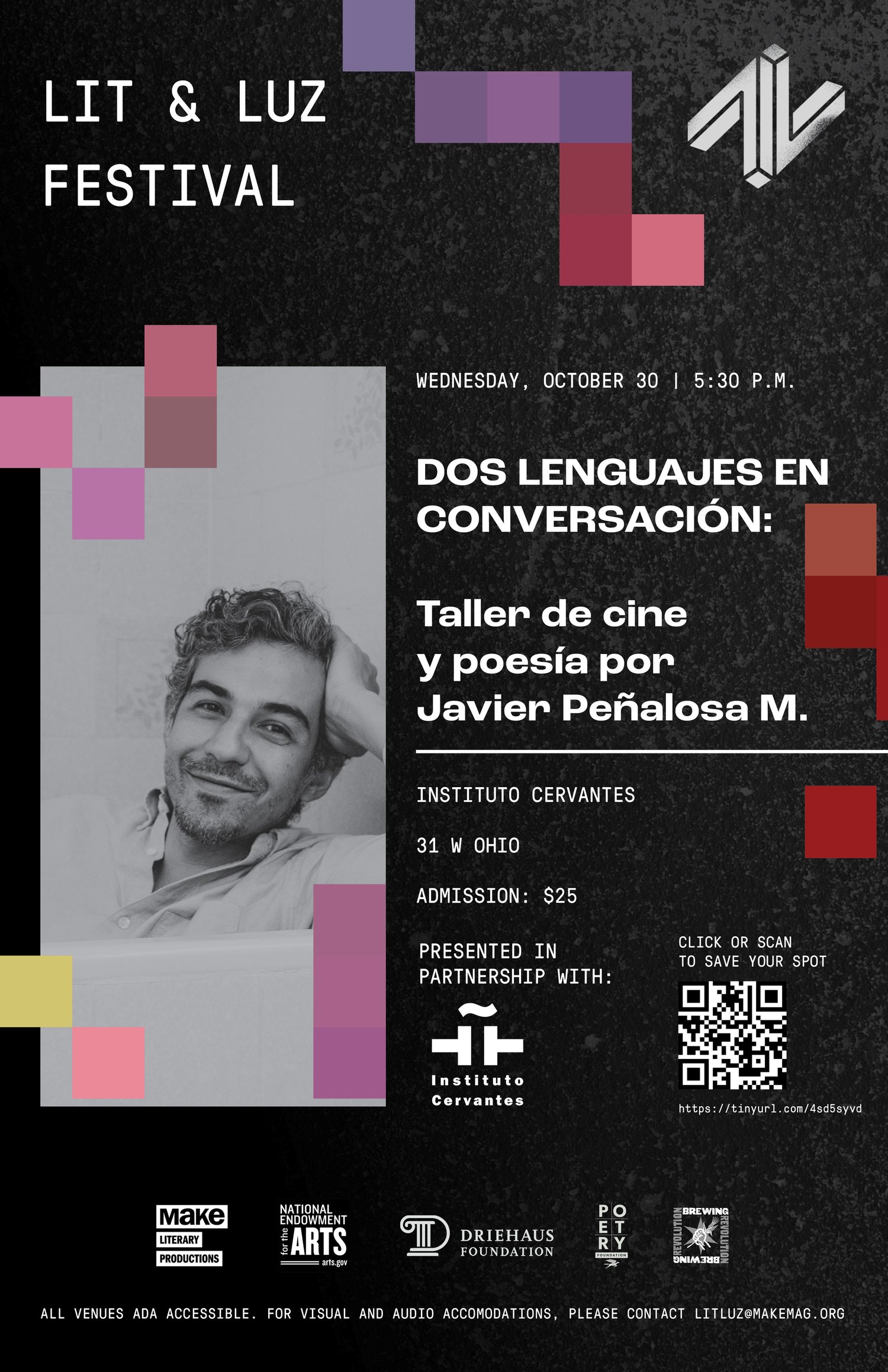 Dos lenguajes en conversación: taller de cine y poesía por Javier Peñalosa