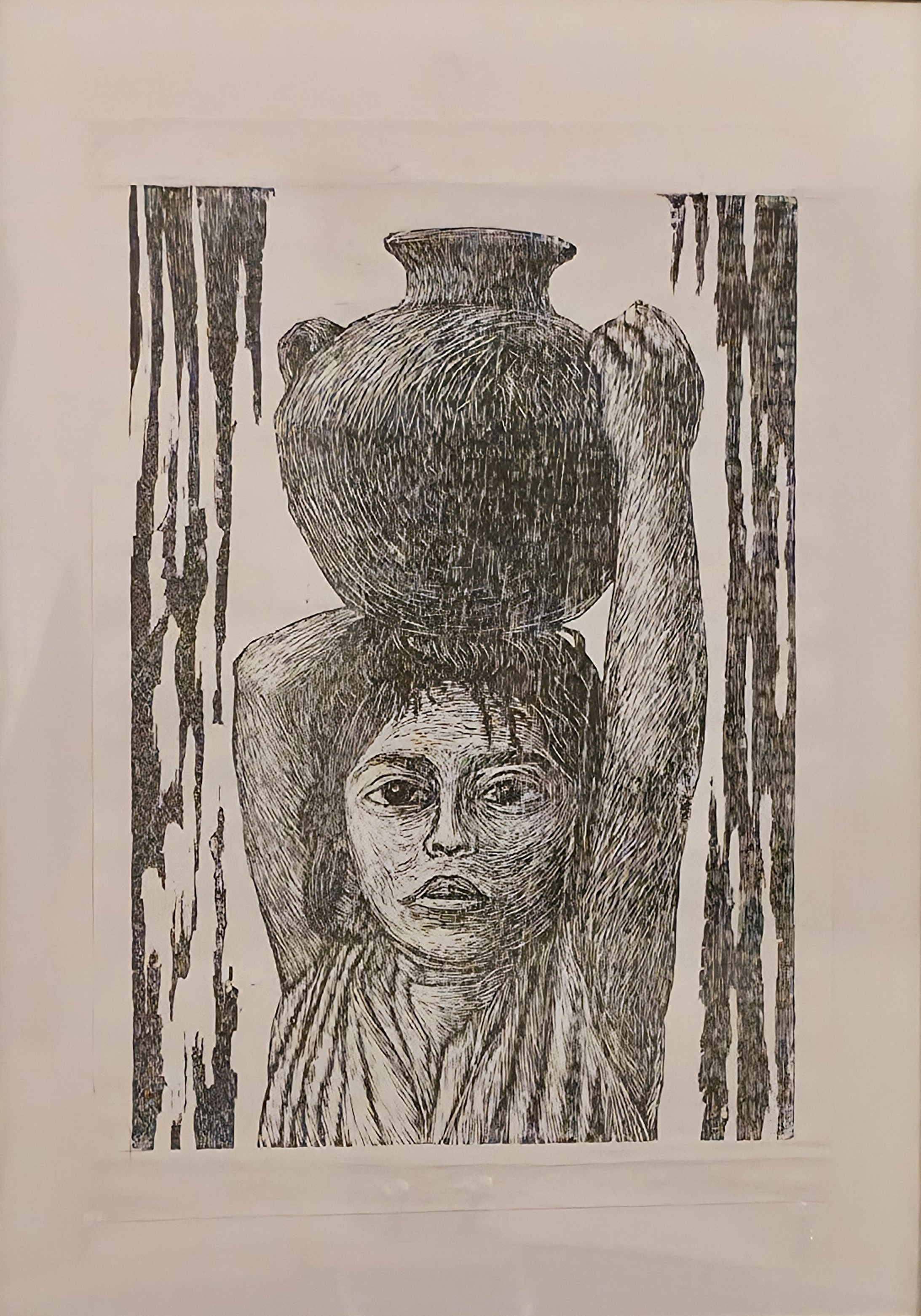 Camilo Minero:  tierra y rostro