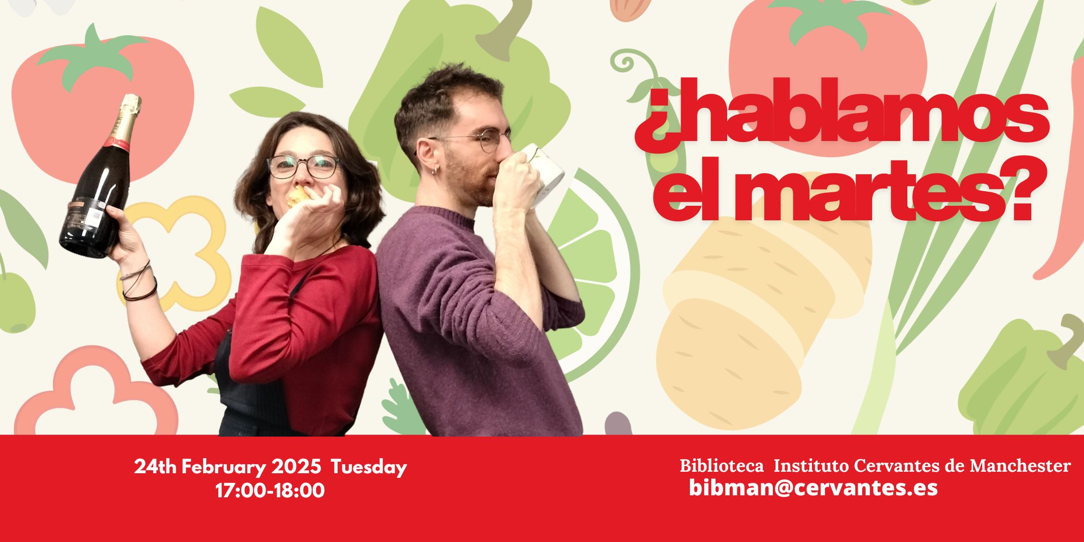 Club de conversación: ¿Hablamos el martes?