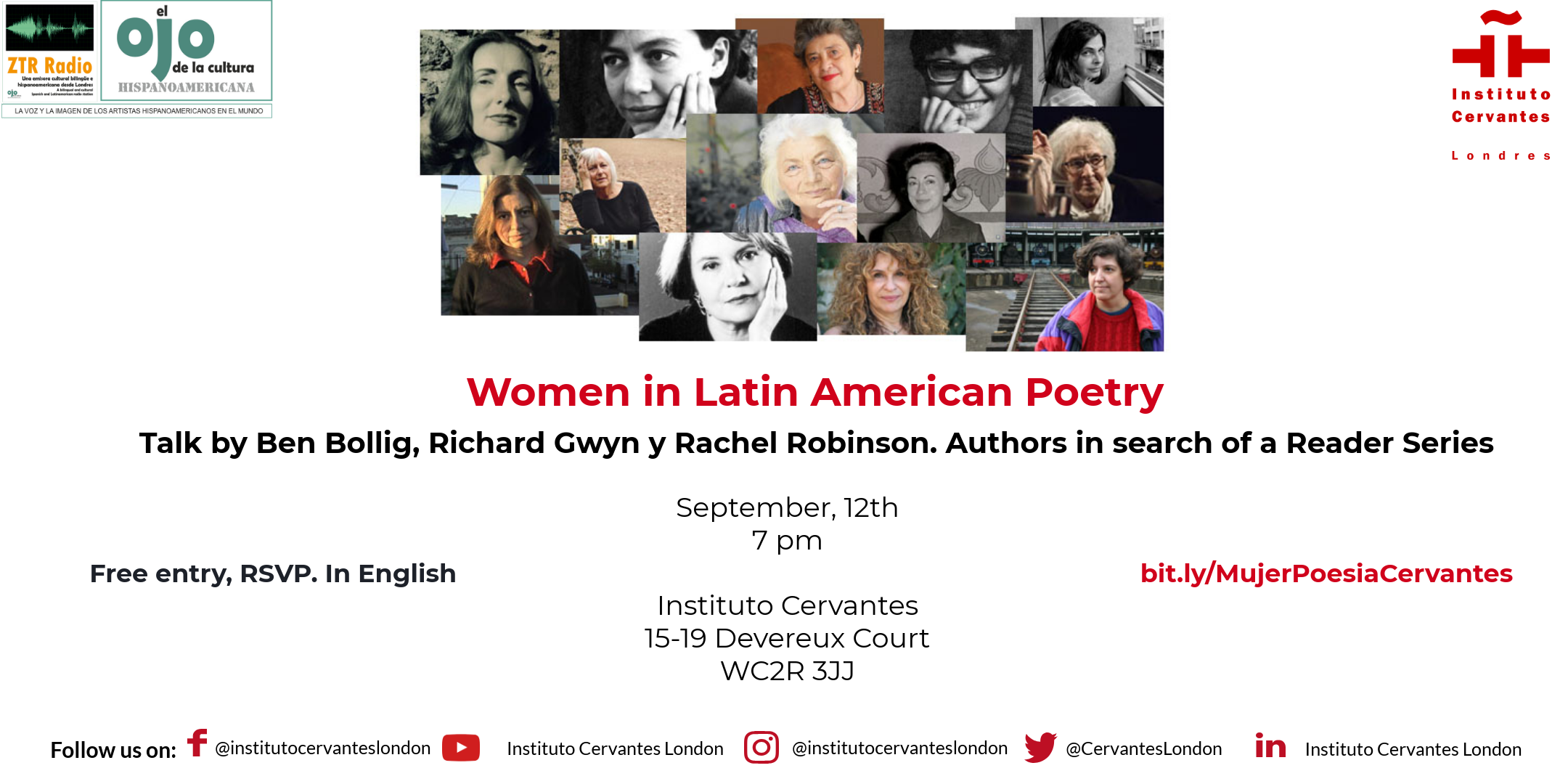 Talk: Women in Latin American Poetry