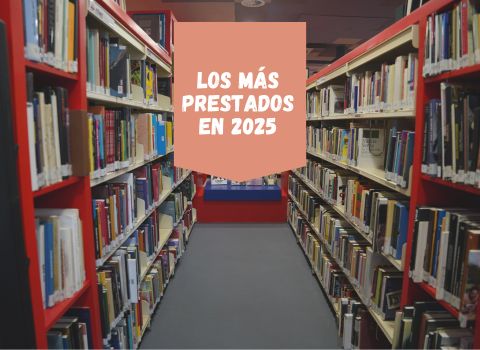 Los libros más prestados en 2025