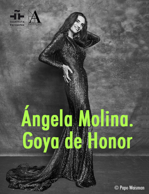 Ángela Molina. Goya de Honra