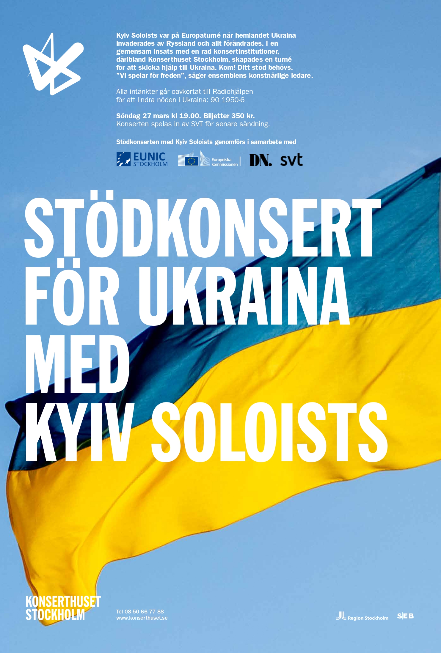 Concierto solidario con Ucrania: Stödkonsert för Ukraina med Kyiv Soloist 