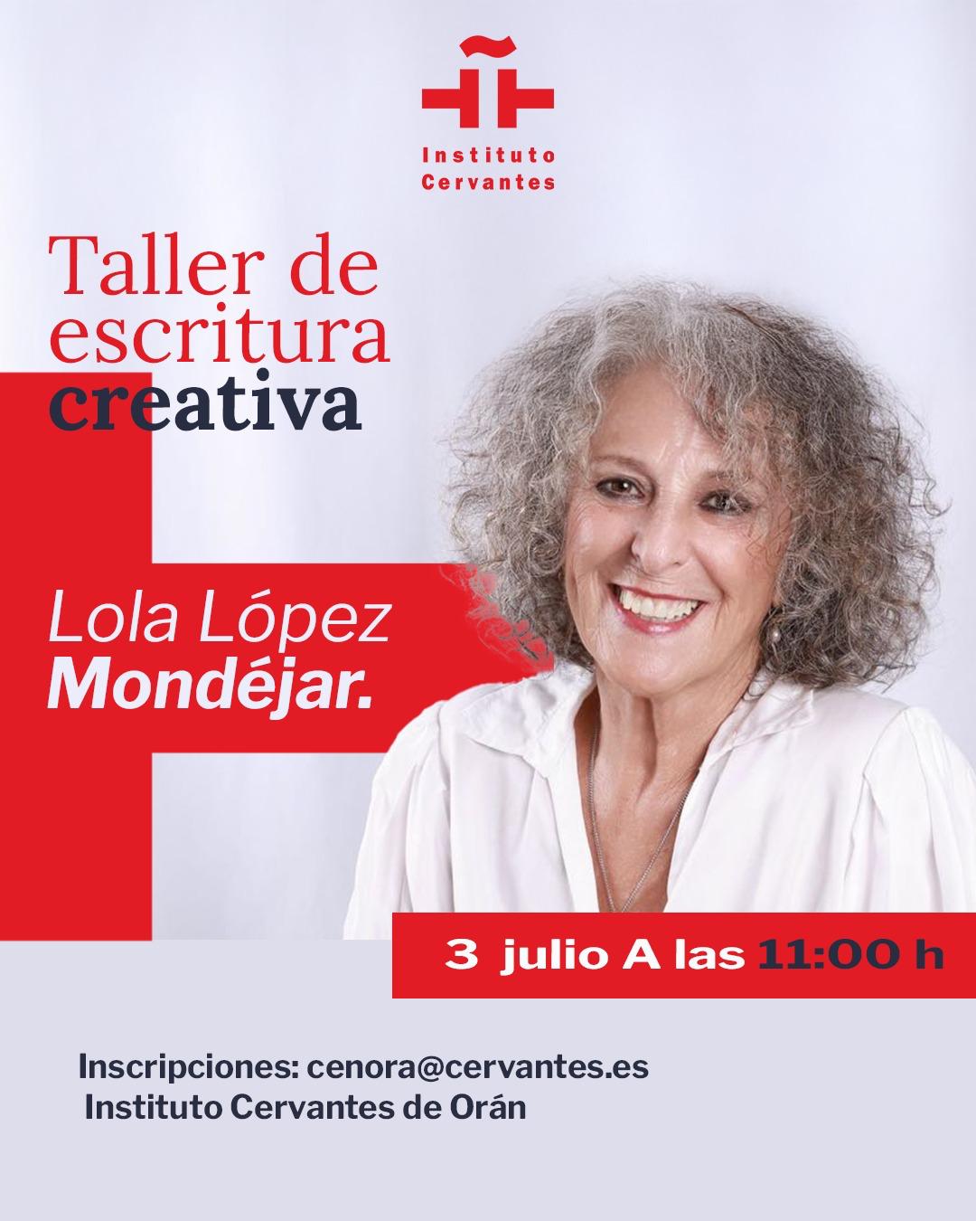 Lola López Mondéjar, invitada a las IV Jornadas Literarias de Orán