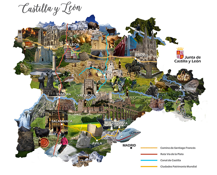 Castilla y León. El corazón cultural de España. Una región a descubrir