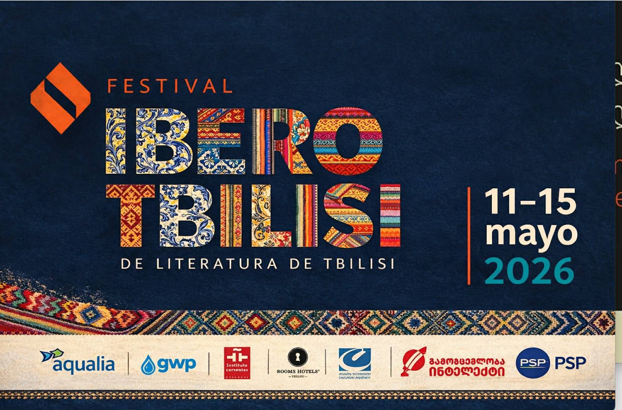 Iberotbilisi: llega el primer Festival Iberoamericano de Literatura de Tbilisi