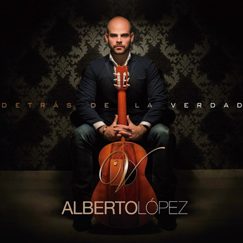 Alberto López en la sala Ibn Zeydoun 