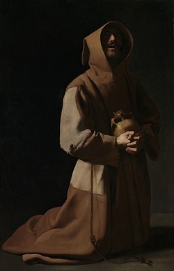 Surface and Depth: Zurbaran’s Saint Francis in Meditation