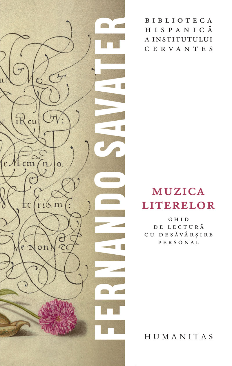 La Música de las letras, de Fernando Savater, dentro de la Biblioteca Panhispánica del Instituto Cervantes de Bucarest