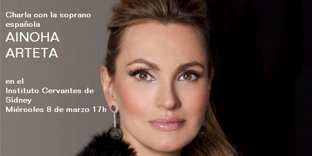 Charla con Ainhoa Arteta