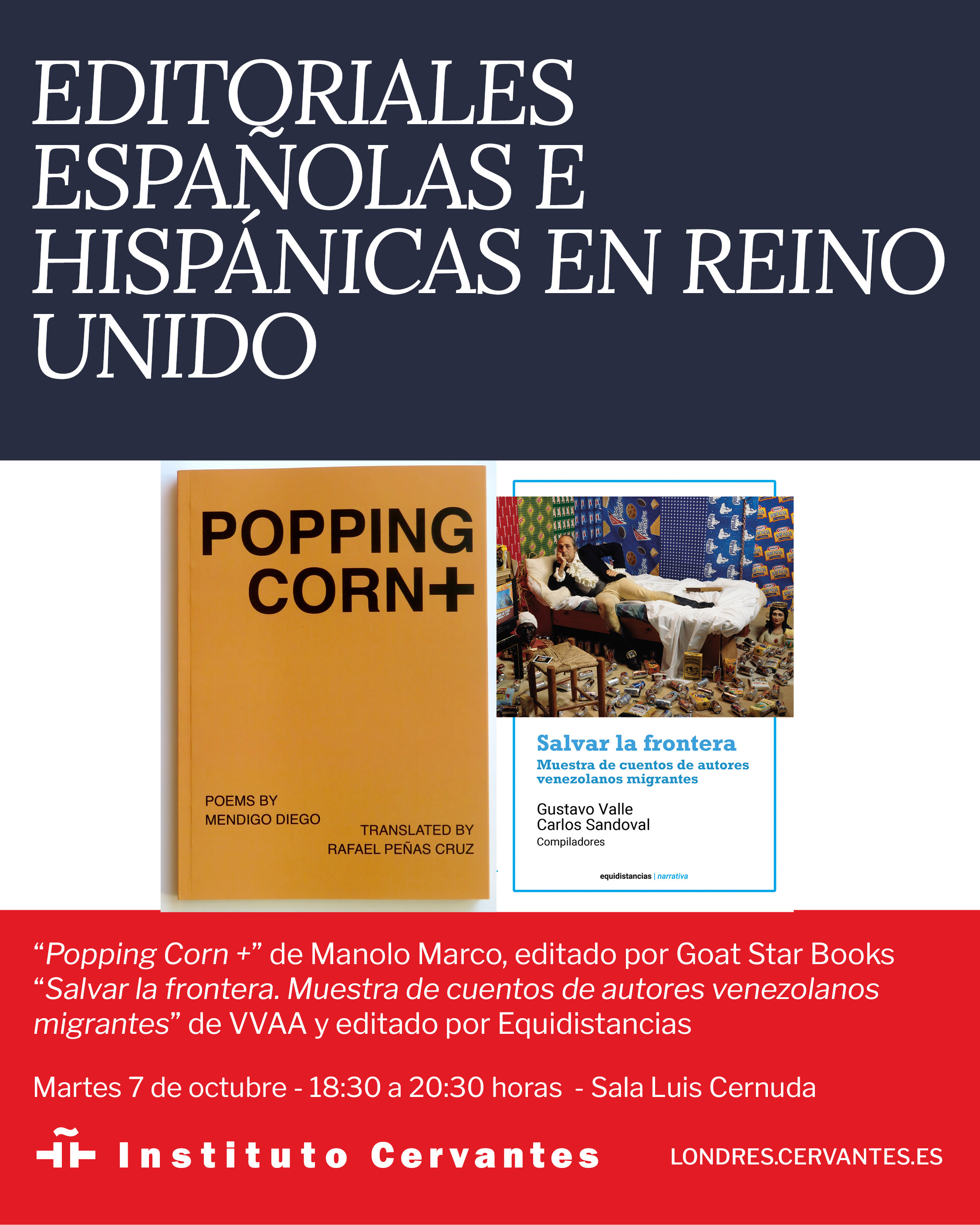 Editoriales Españolas e Hispánicas en Reino Unido