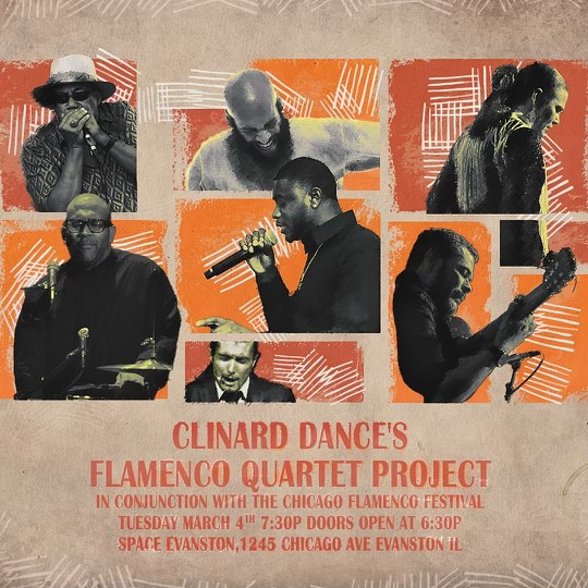 Clinard Dance's Flamenco Quartet Project meets Blues,Jazz and Rap