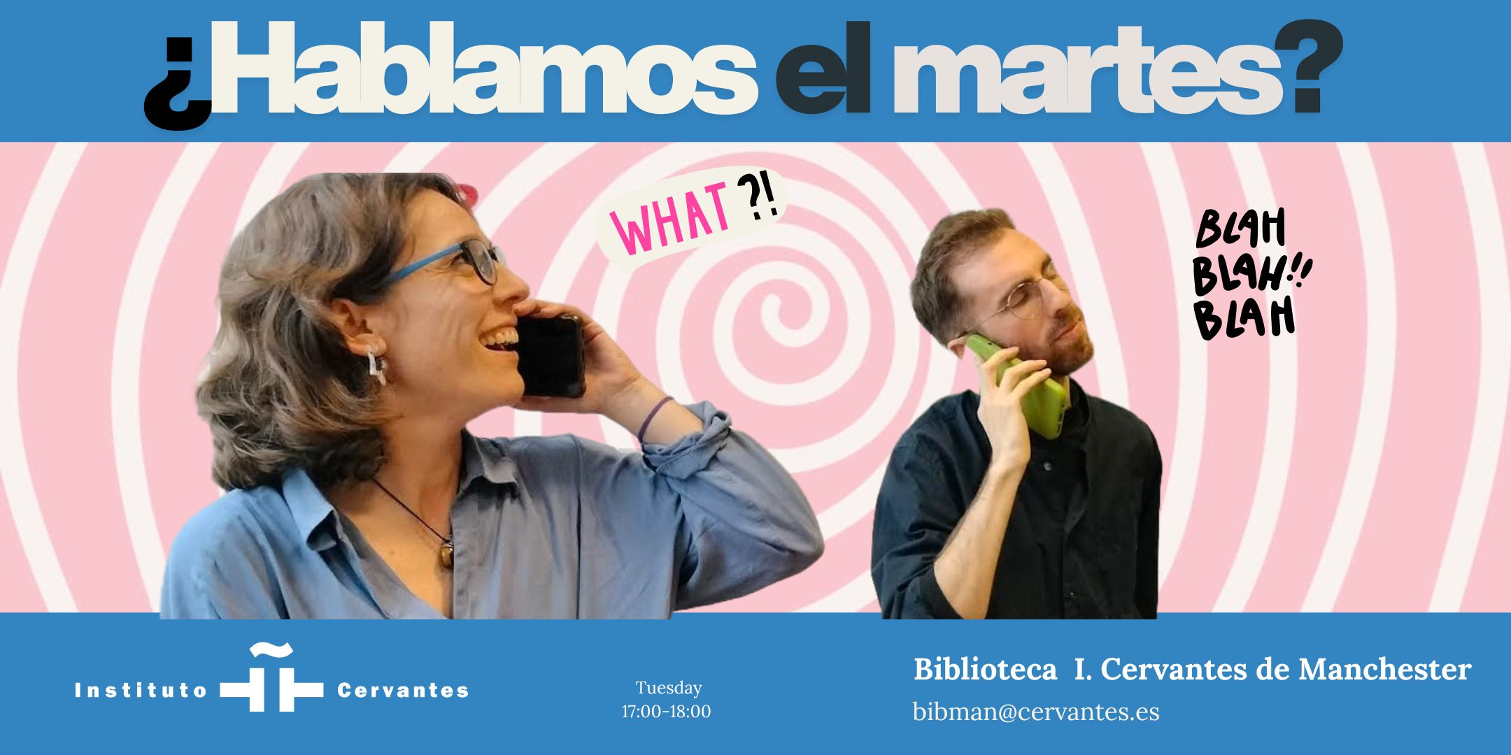 ¿Hablamos el martes?: club de conversación