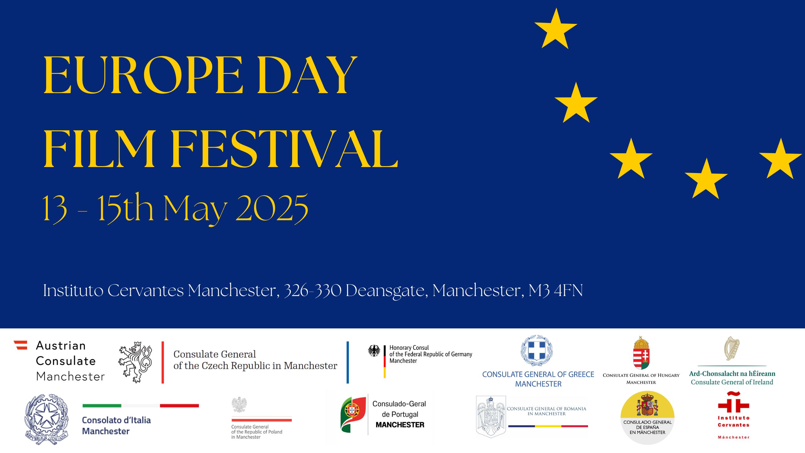 II Festival de Cine del Día de Europa de Mánchester