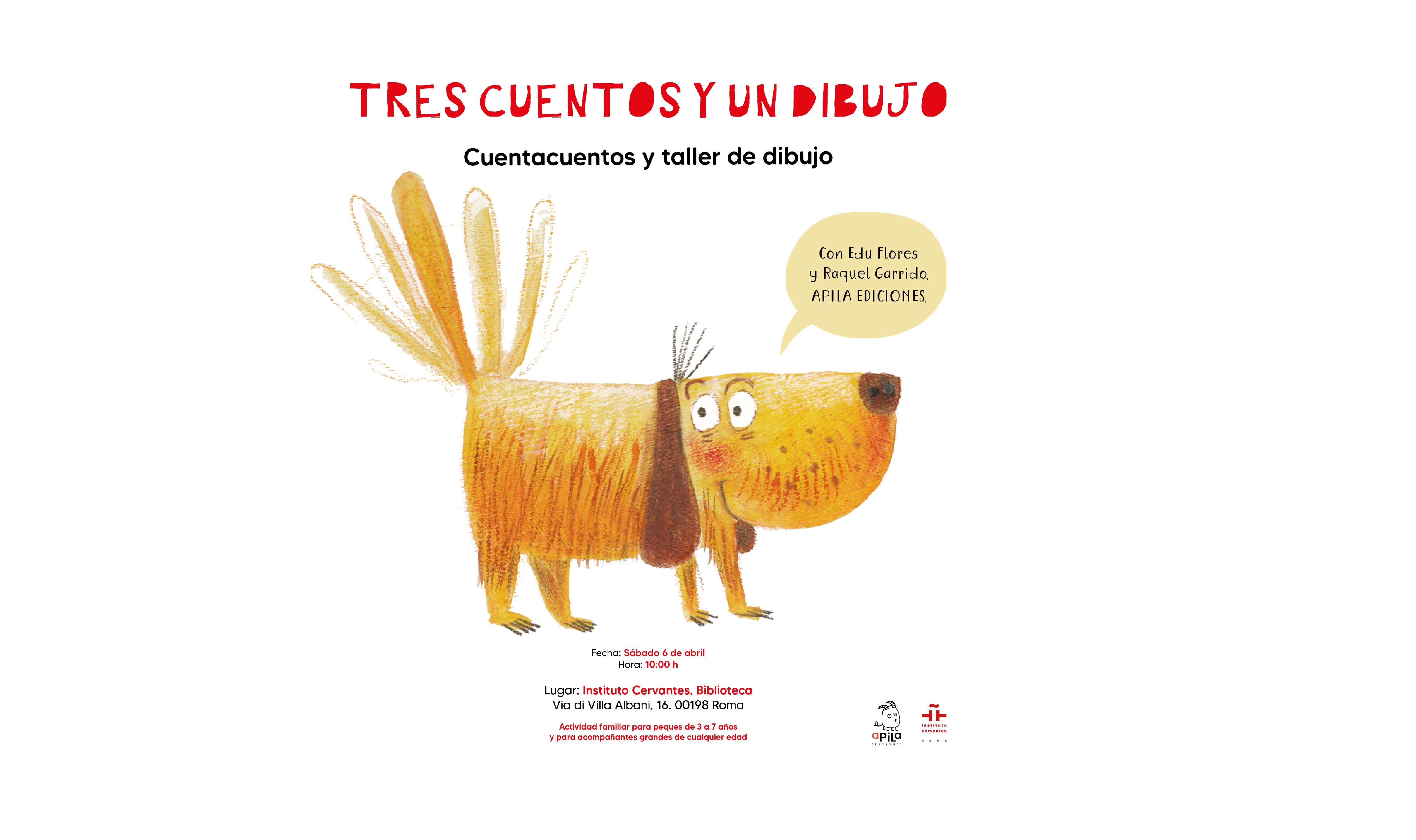 Tres cuentos y un dibujo