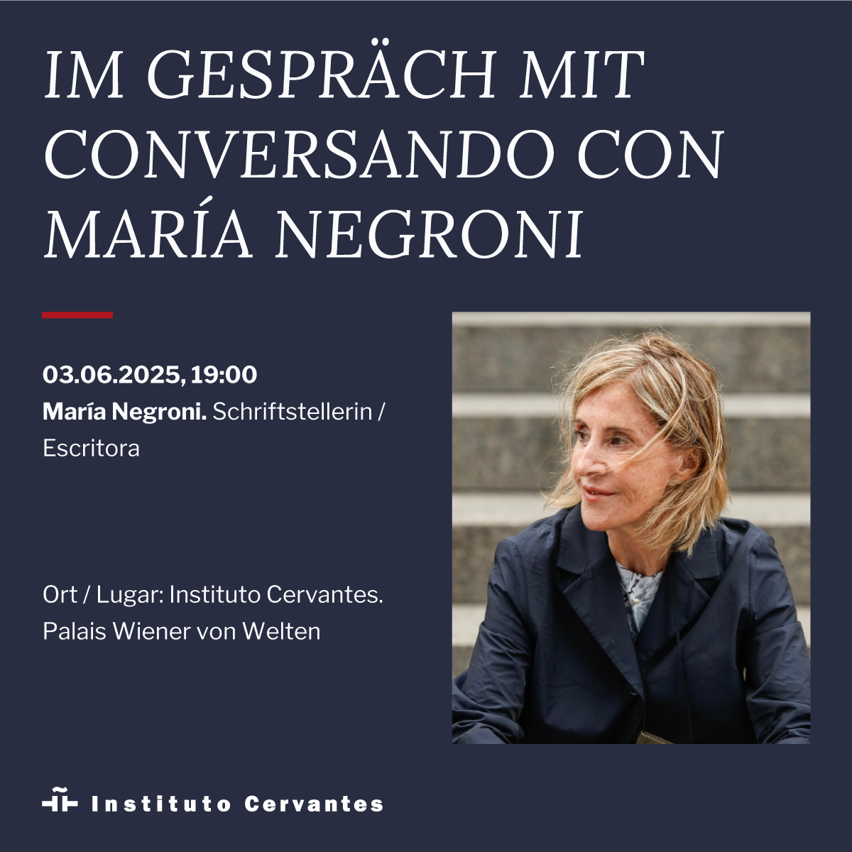 Conversando con María Negroni