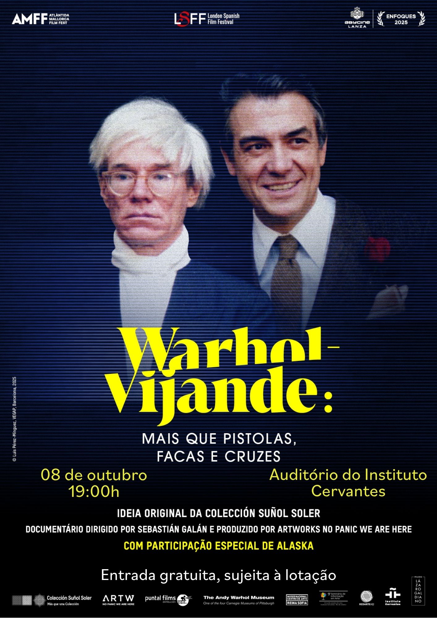 Warhol-Vijande: Más que Pistolas, Cuchillos y Cruces