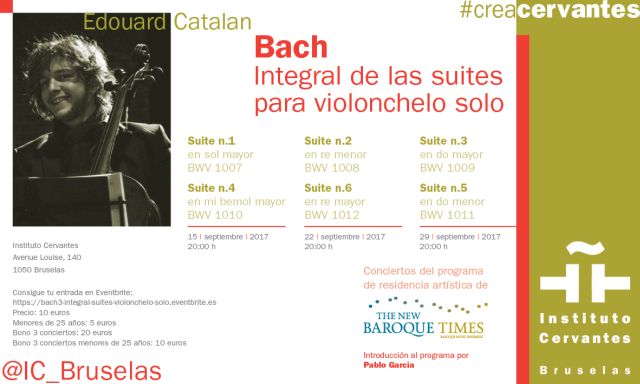 J.S. Bach : Suites para violonchelo solo (2)