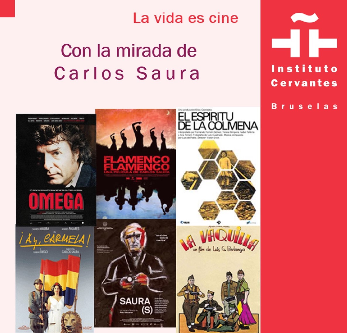 La vida es cine: Con la mirada de Carlos Saura