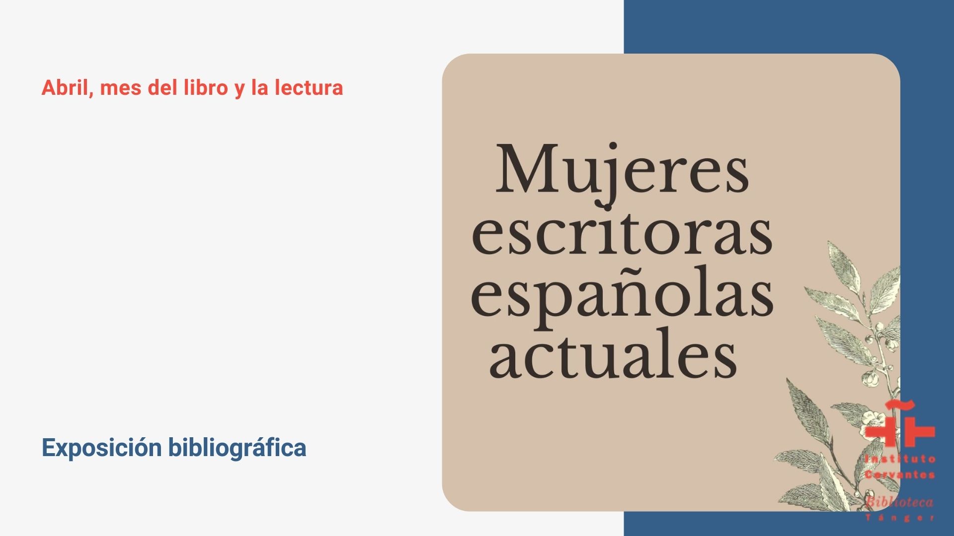 Mujeres escritoras españolas actuales