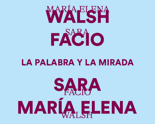 María Elena Walsh y Sara Facio, la palabra y la mirada