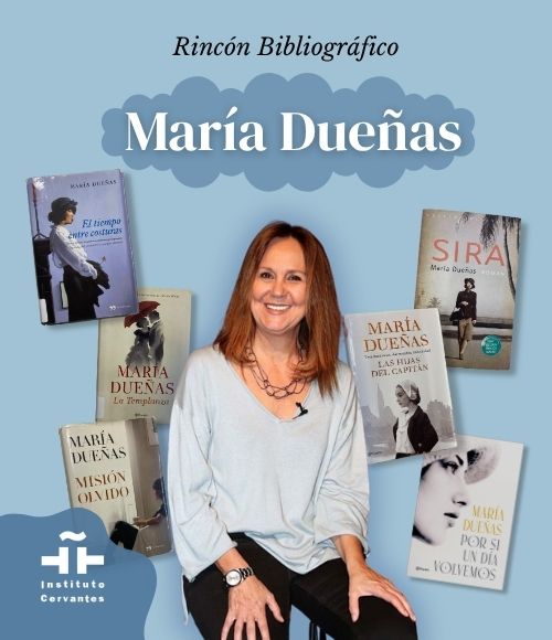 María Dueñas. Rincón bibliográfico