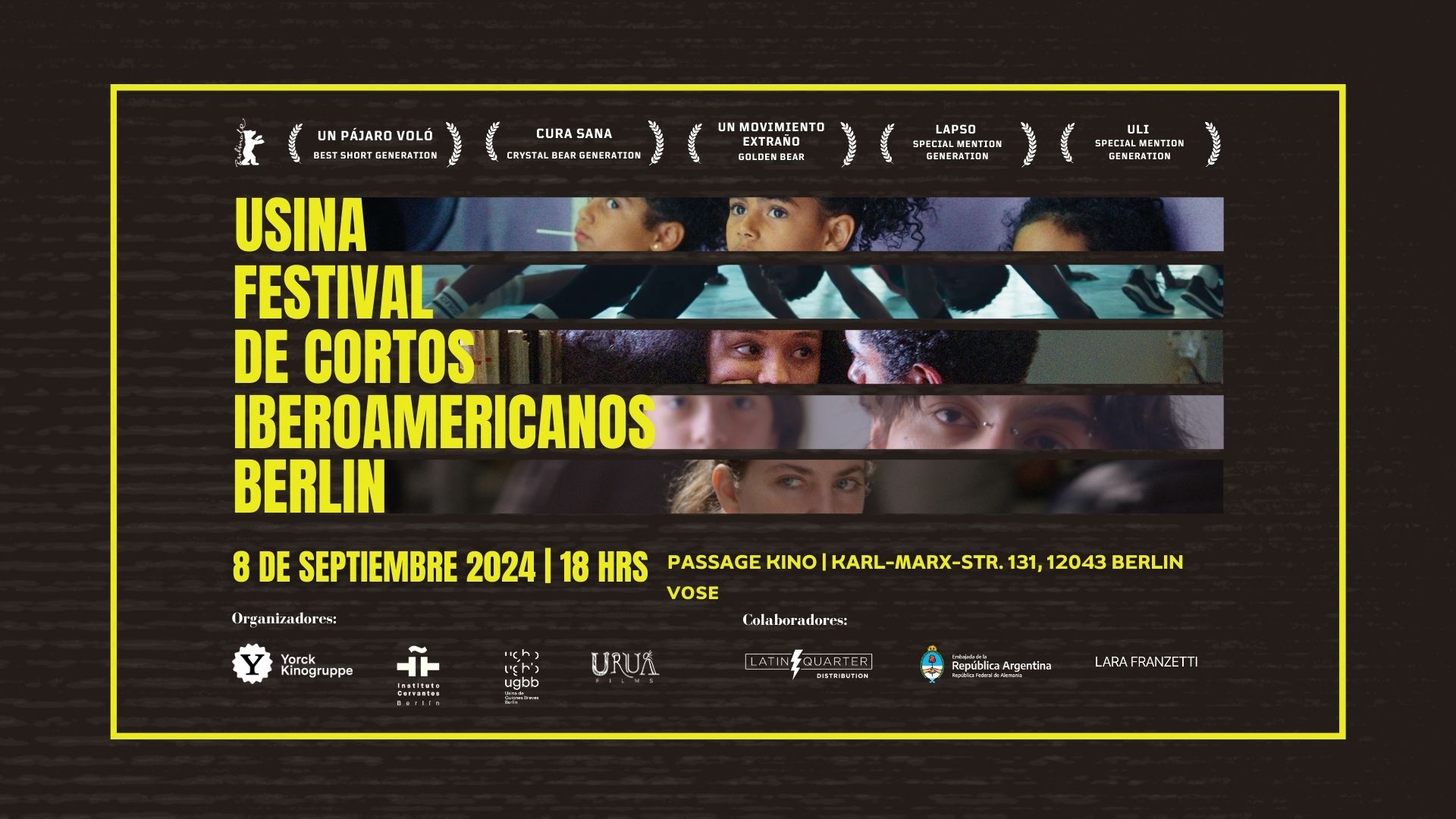 Usina Festival Iberoamerikanischer Kurzfilme Berlin