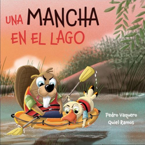 Una mancha en el lago 