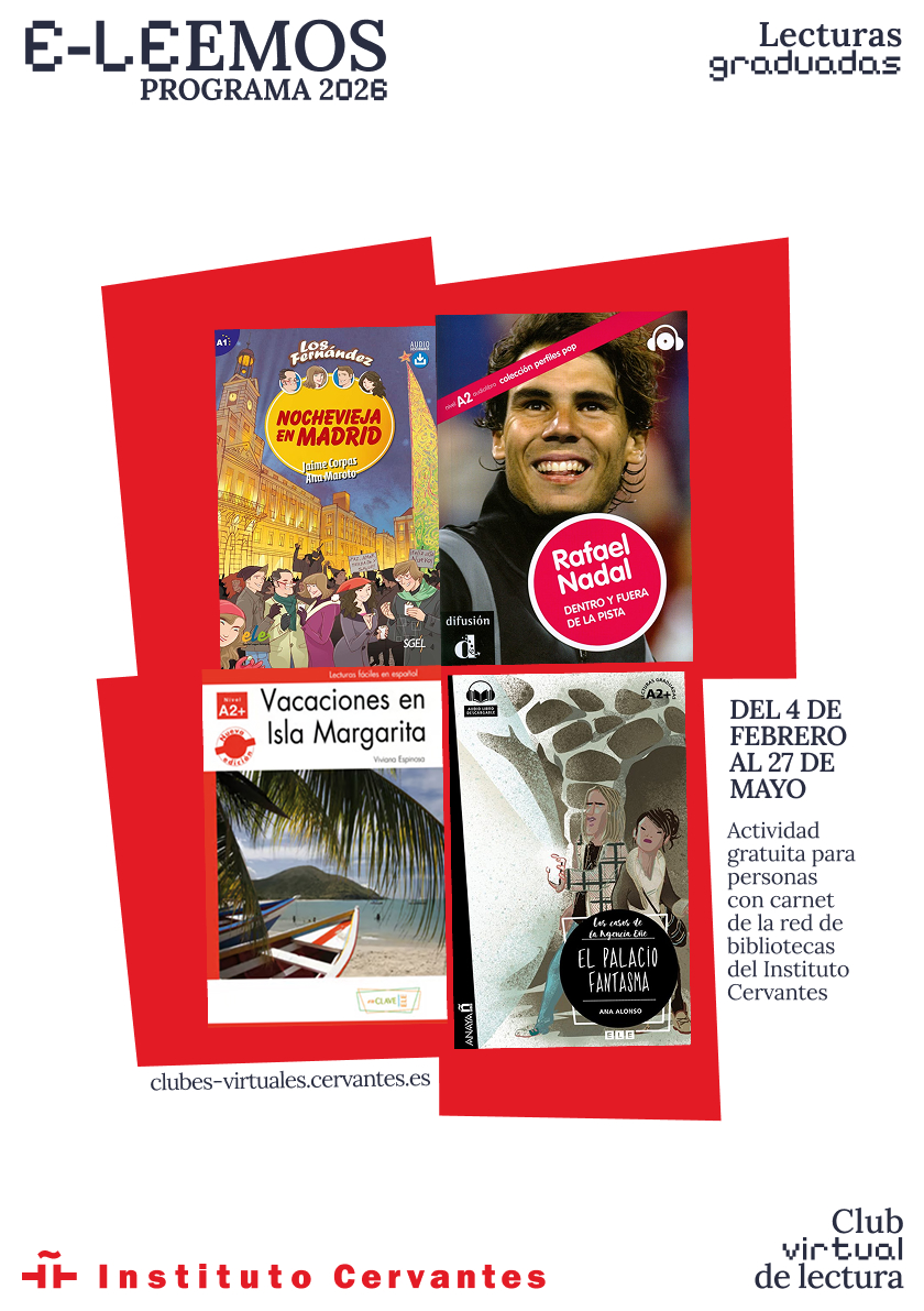Club virtual E-LEemos: lecturas graduadas 2026 