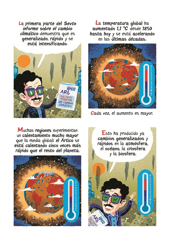 iCOn-MICs: El cambio climático en viñetas