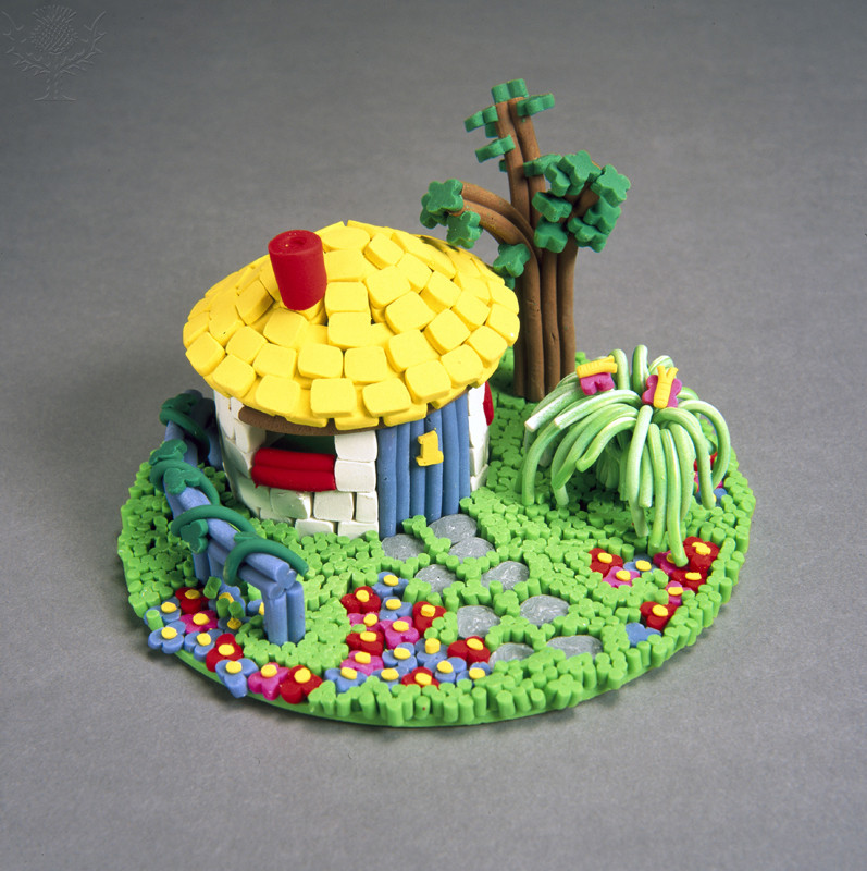 Crea tu jardín con arcilla y plastilina