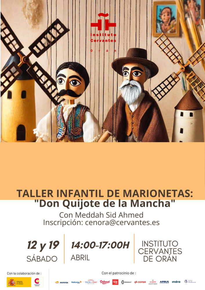 Taller de marionetas: Don Quijote de la Mancha