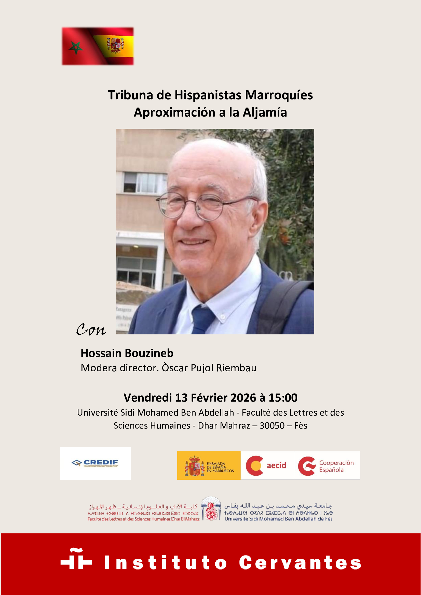 Tribuna de Hispanistas Marroquíes: Hossain Bouzineb