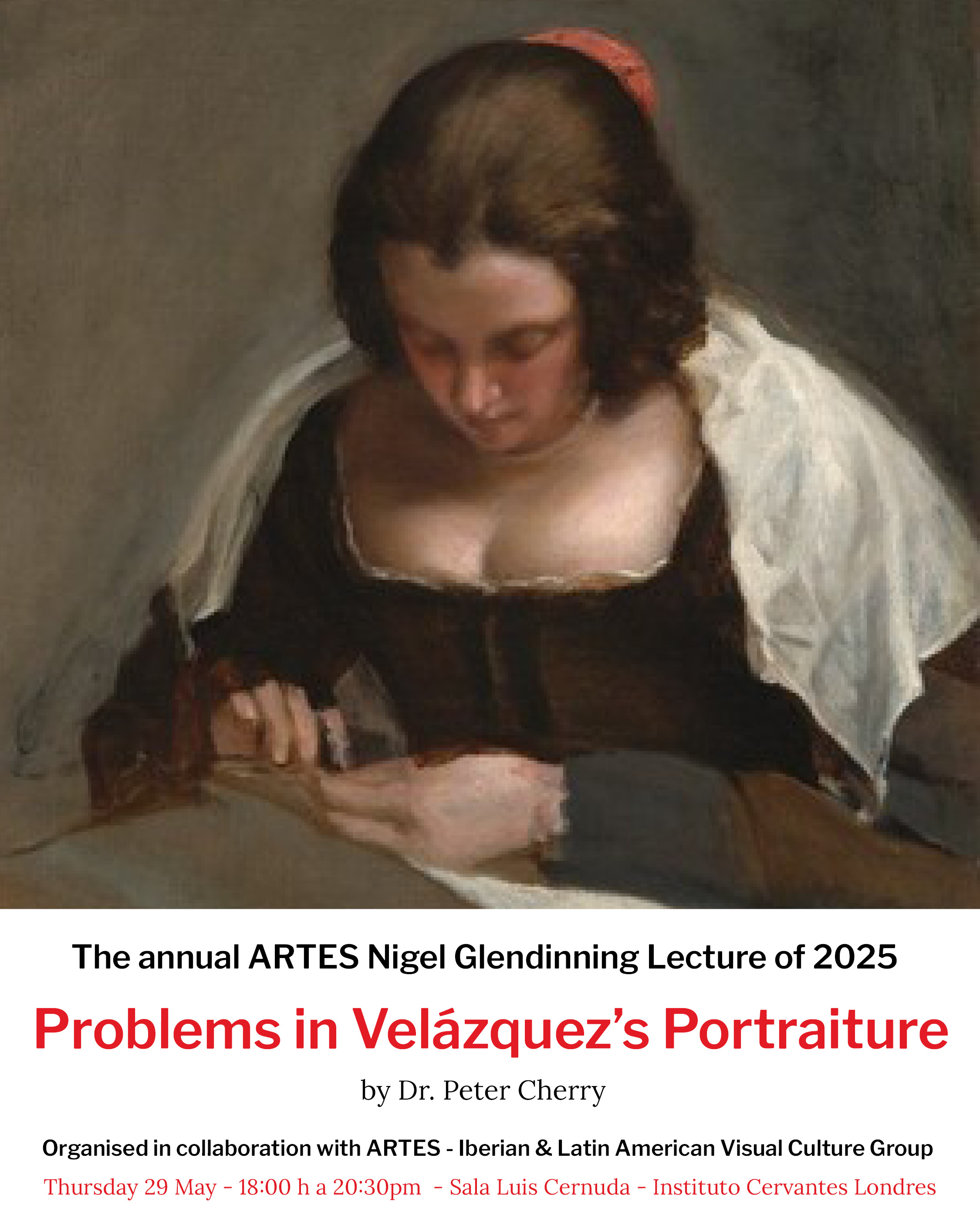 Artes Nigel Glendinning 2025: Problemas en el retrato de Velázquez