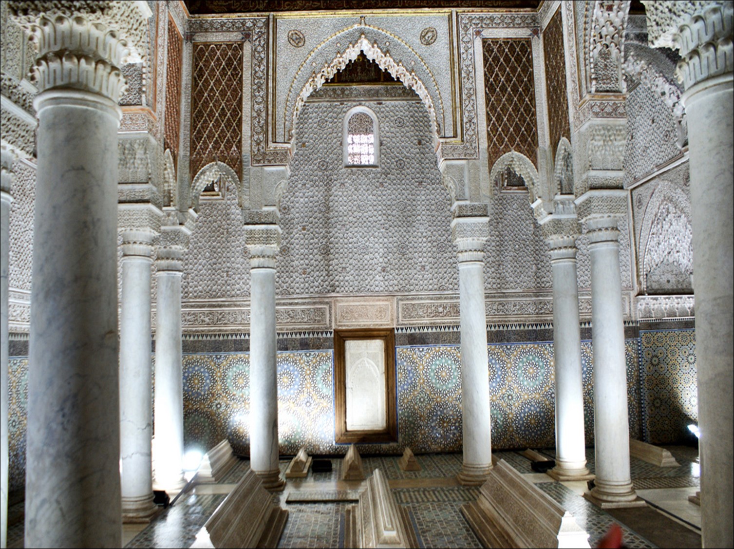 Restauración de las tumbas Saadíes de Marrakech